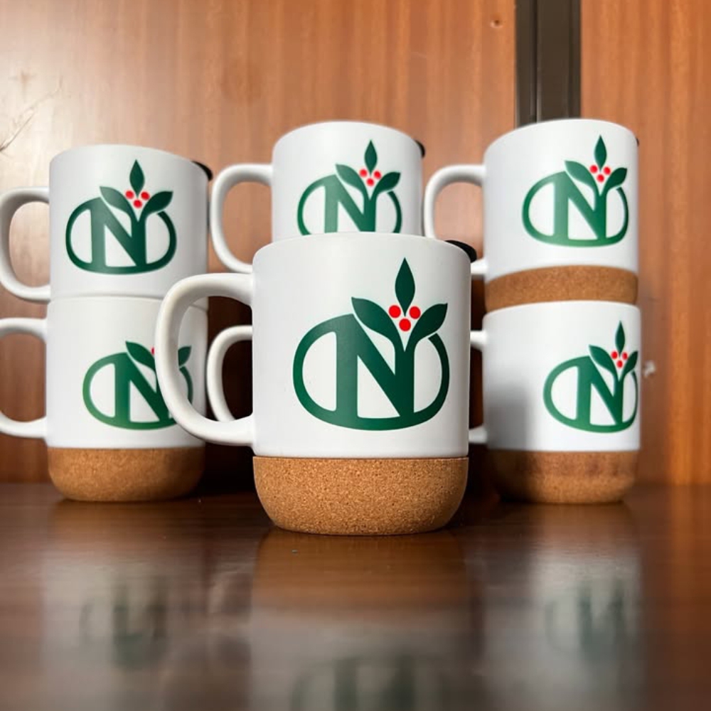 branded cork bottom mug design & printing in lagos nigeria best quality branded cork bottom mug printing in lagos
