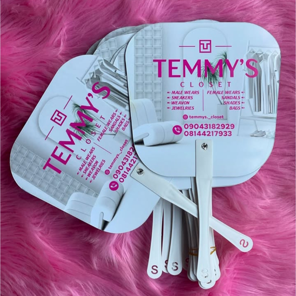 branded mini handfan branded mini handfan printing in lagos nigeria